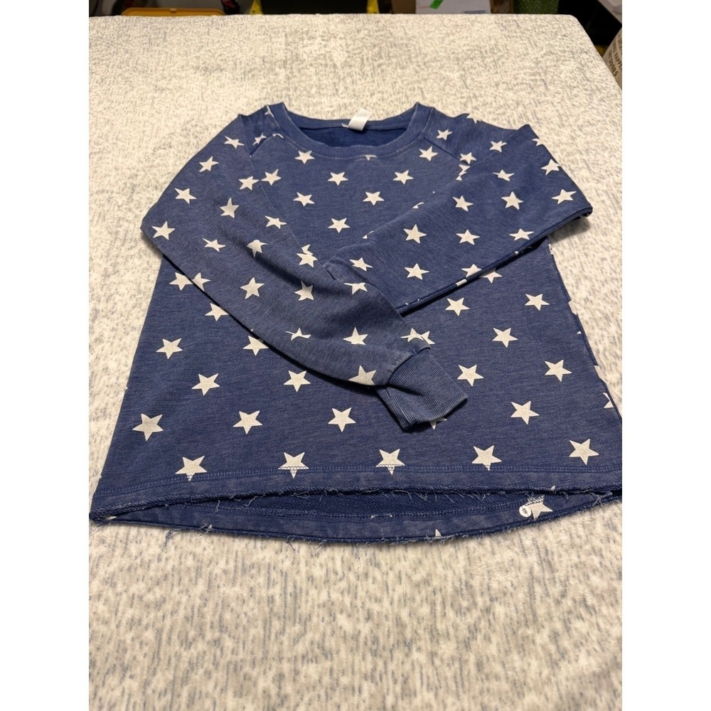 Alternative Apparel Blue Star PrintCasual Sweatshirt Women's Size‎ S NWOT